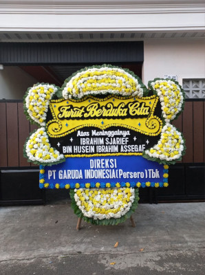 Papan Bunga Duka di Glugur Kota