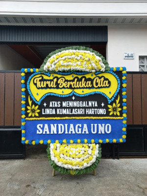 Papan Bunga Duka di Glugur Kota